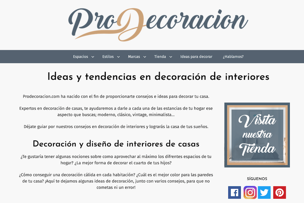Ofrece toda la información en tu sitio web
